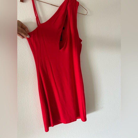 Revolve H:ours Safia Mini Dress in Lava Red S - Picture 5 of 6